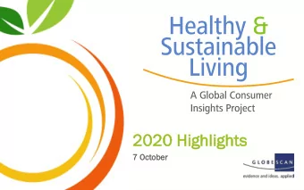 2020 H  Hig  ighlig  ights  7 October  Introductio  ion  2  Introductio  ions  Hosts  Special