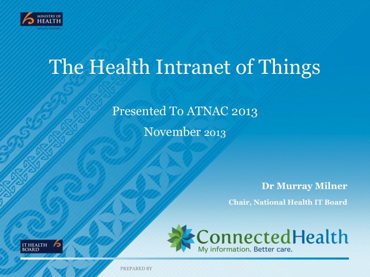 the health intranet of things