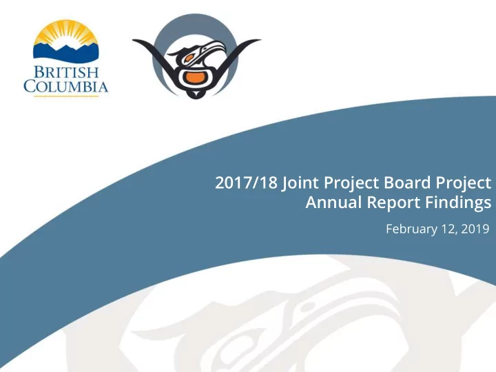 annual report findings