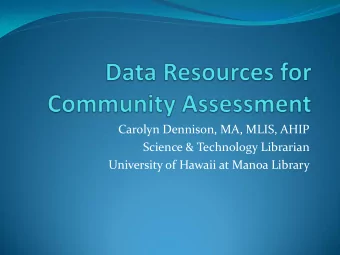 Science &amp; Technology Librarian  University of Hawaii at Manoa Library  Topics  Searching