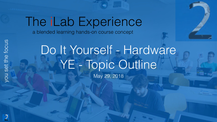 the ilab experience