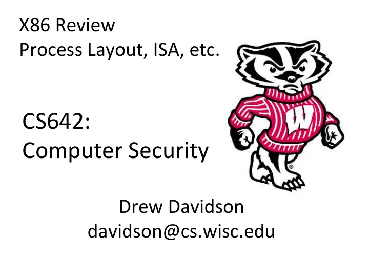 cs642 computer security