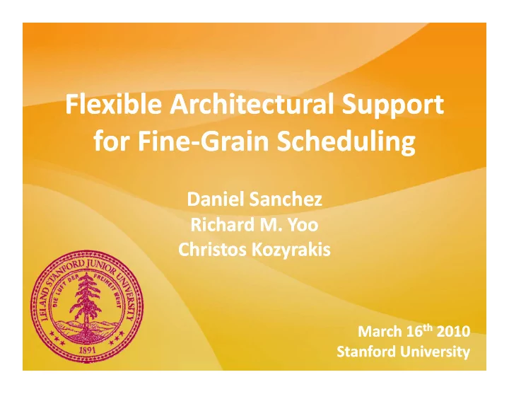 flexible flexible architectural architectural support