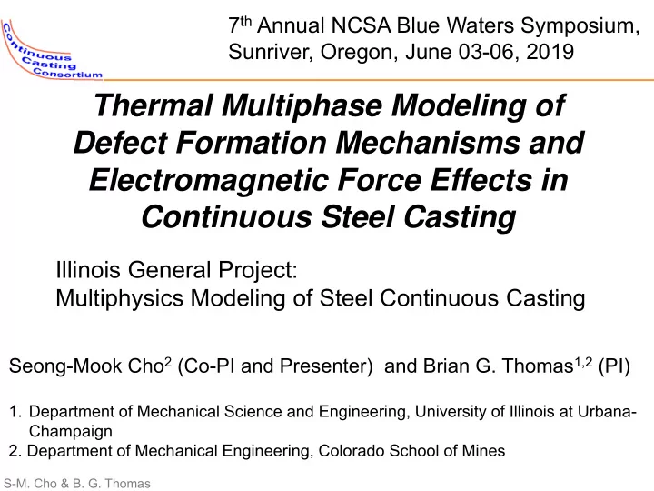 continuous steel casting