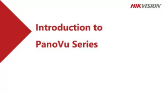 PanoVu Series  PanoVu Series  PanoVu Family  DS-2DP0818ZIX-D/236/250/836  Huge PanoVu