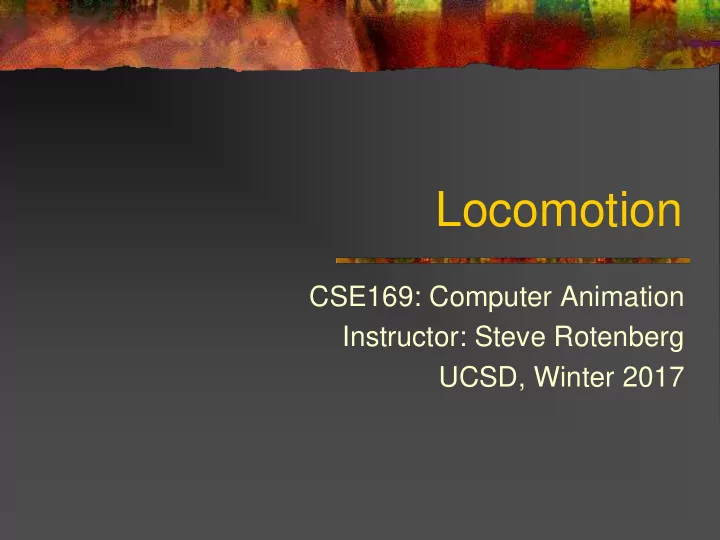 locomotion