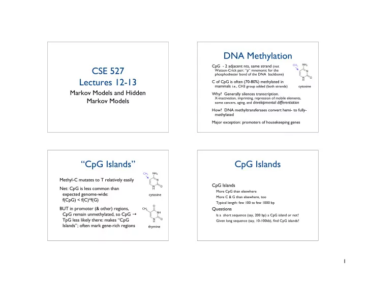 dna methylation