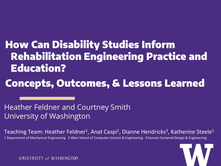 how can disability studies inform