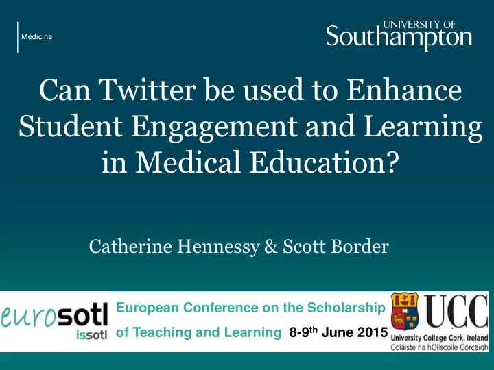 student engagement and learning