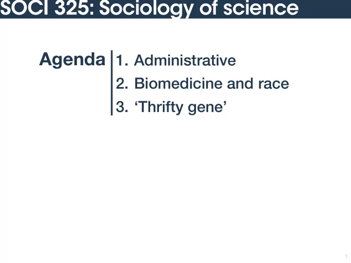 soci 325 sociology of science