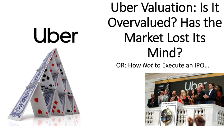 uber valuation is it