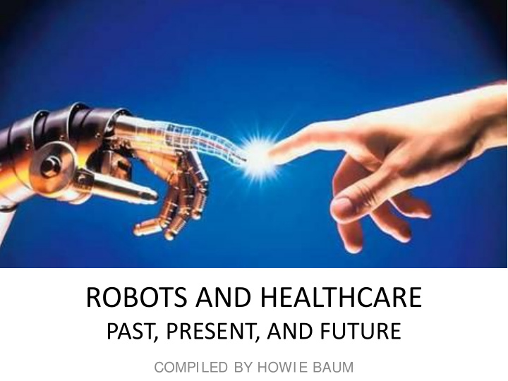 robots and healthcare