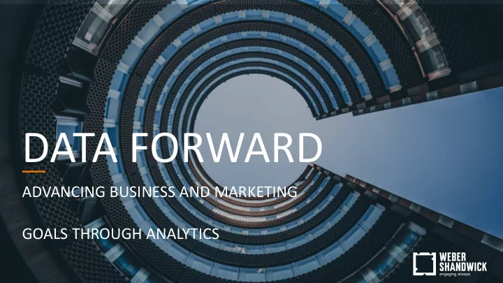 data forward