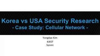 Overview Physical Security Blockchain and Cryptocurrency  Self-Driving Car: Hyundai, KAIST