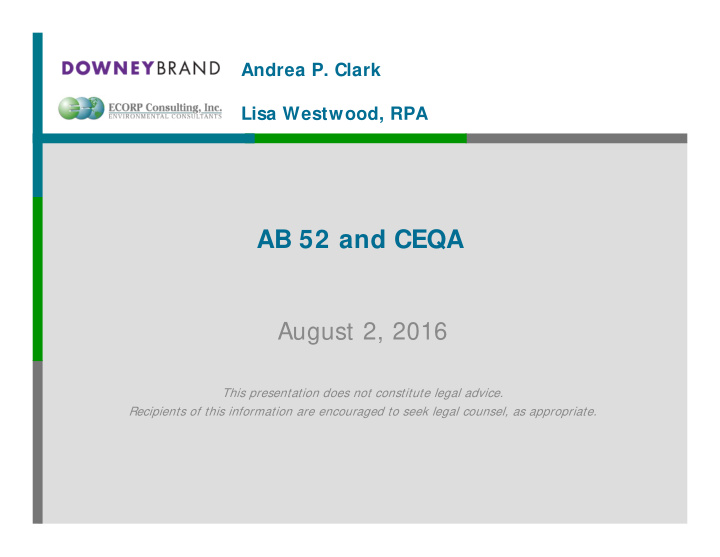 ab 52 and ceqa