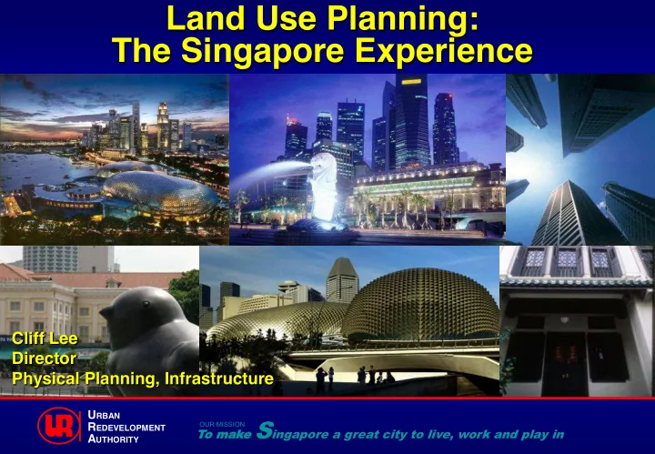 land use planning