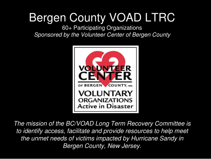 bergen county voad ltrc