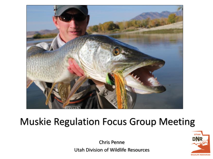 muskie regulation focus group meeting