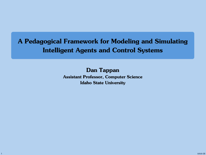a pedagogical framework for modeling and simulating