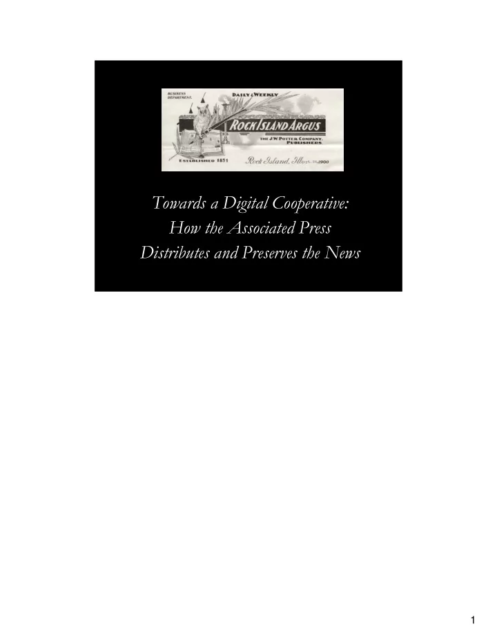 towards a digital cooperative how the associated press