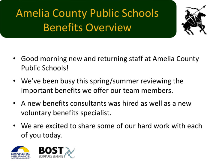 amelia county public schools benefits overview