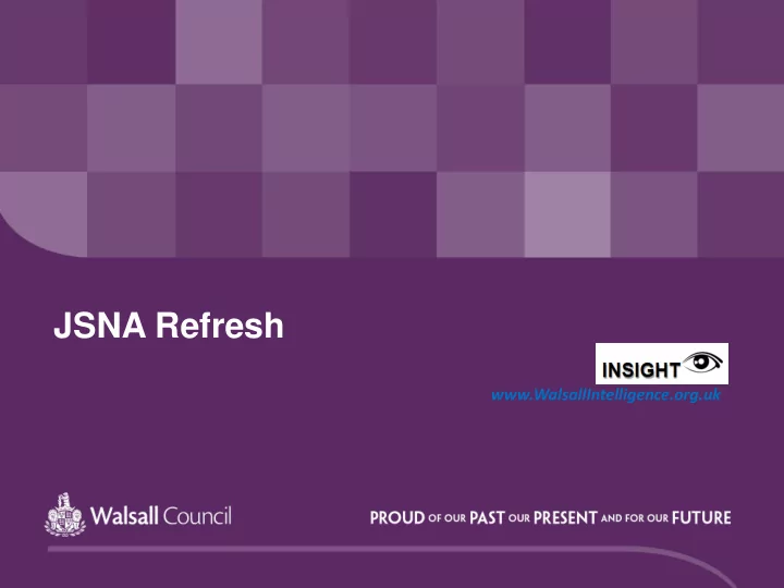 jsna refresh