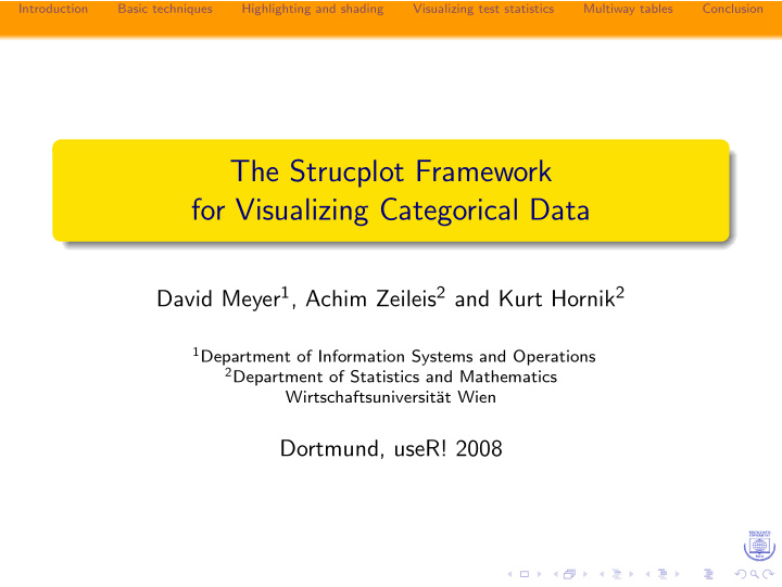 the strucplot framework for visualizing categorical data