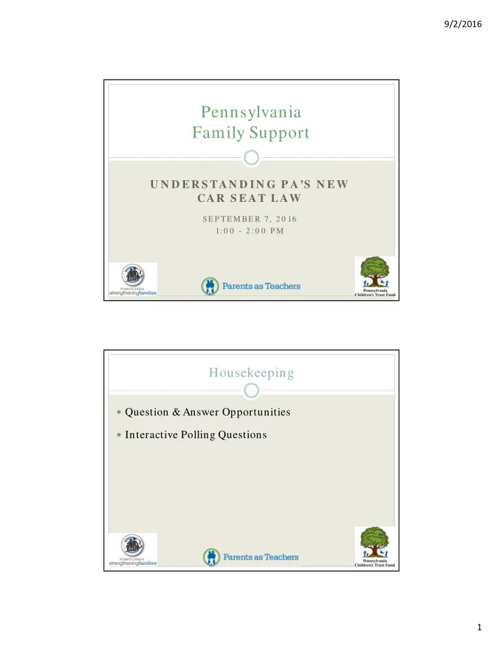 pennsylvania family support