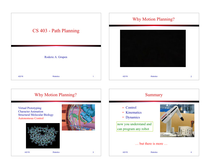 cs 403 path planning