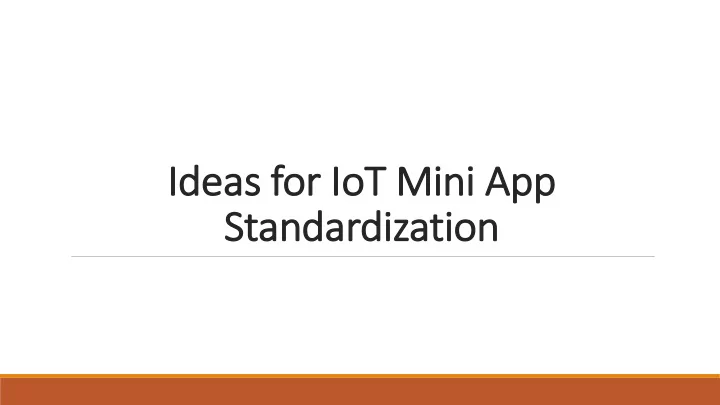 id ideas eas for or iot iot mi mini ni ap app st standa