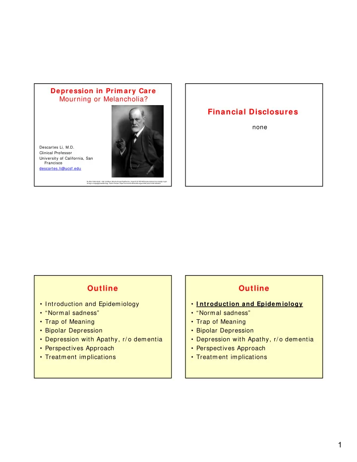 financial disclosures