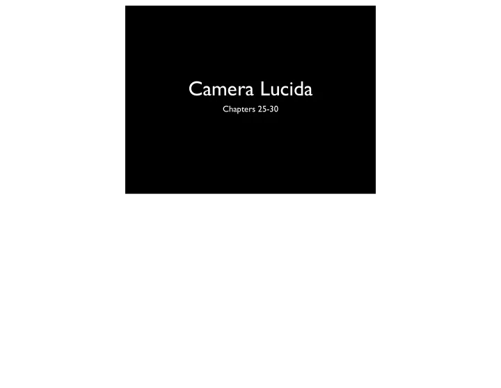 camera lucida