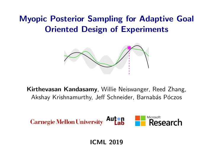myopic posterior sampling for adaptive goal oriented