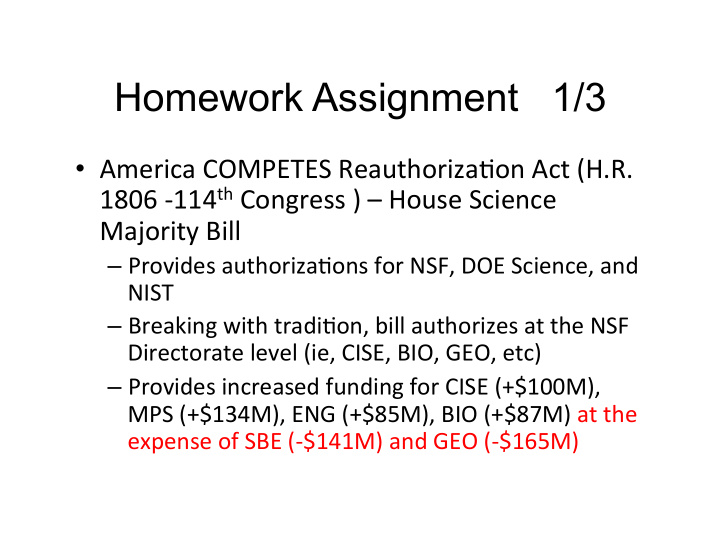 homework assignment 1 3