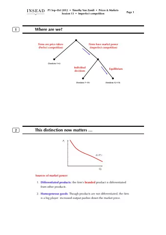 Say: We did uniform pricing and price discrimination at  individual level, but we only bring