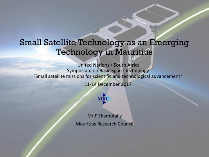 technology in mauritius