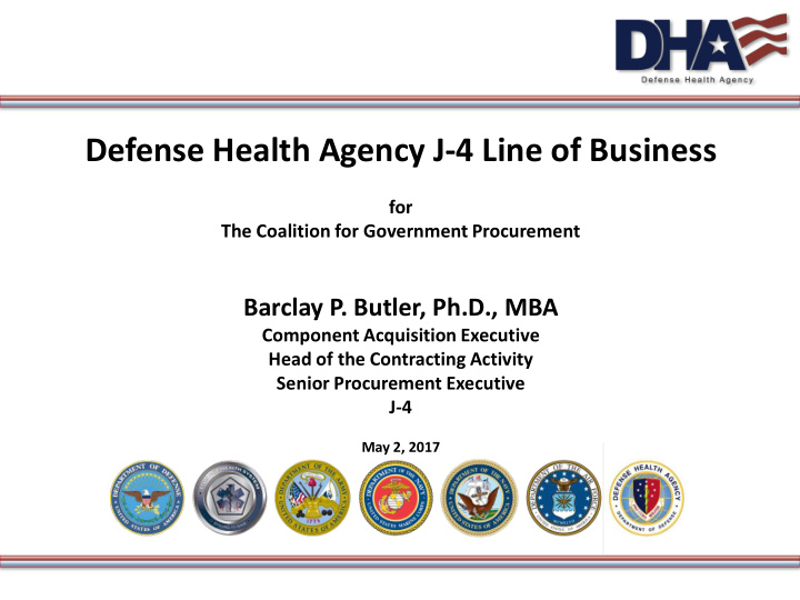 defense health agency j 4 line of business
