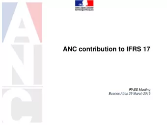 IFASS Meeting  Buenos Aires 29 March 2019  Introduction  Introduction The Autorit des Normes