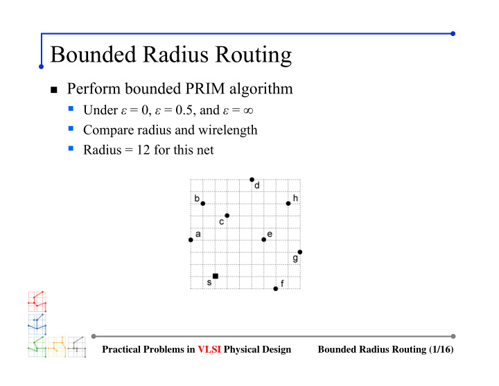 bounded radius routing