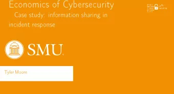 s  rsrt  Case study: information sharing