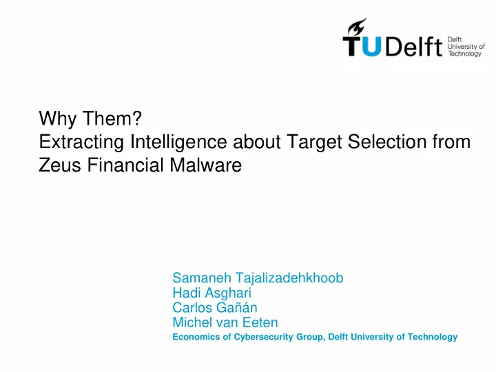 zeus financial malware