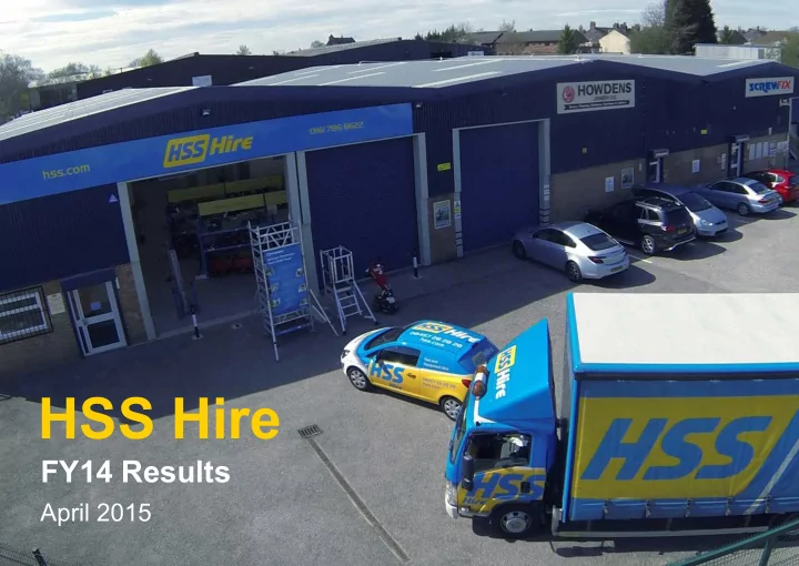 hss hire