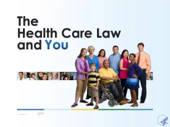 Health Care Law  and p  Faith leaders are trusted  partners in local  communities. You have a