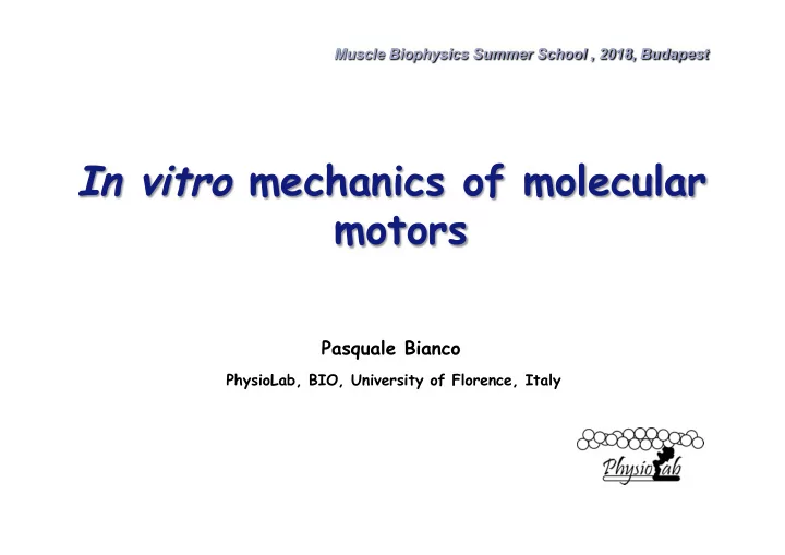 brief history of single molecule imaging and manipulation