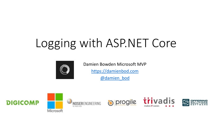logging with asp net core