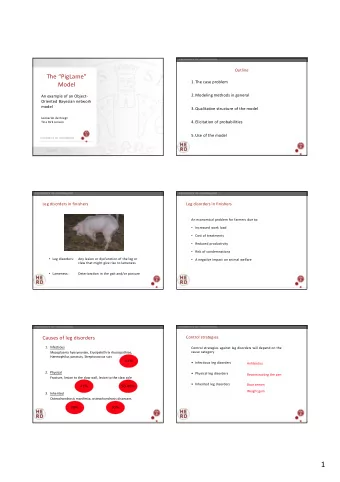 1  Useful information  Useful information  Herd level  Pig level   Herd size (number of pigs