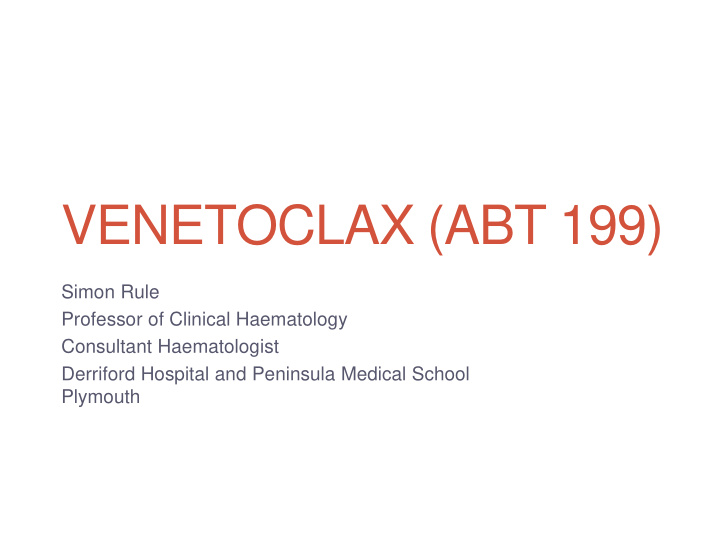 venetoclax abt 199
