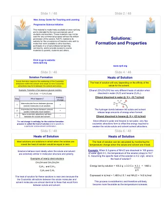 Solutions:  permission of the owners. NJCTL maintains its  website for the convenience of teachers