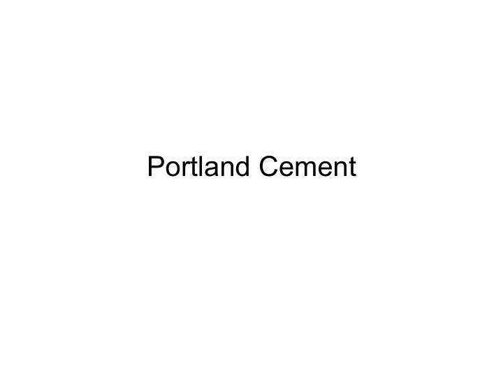 portland cement aci definition