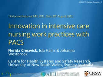 Nerida  Creswick ,  Isla  Hains  &amp;  Johanna    Westbrook      Centre